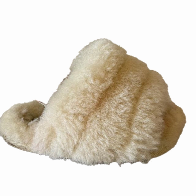 Uggs Girls Ivory Slippers Size: 4-5 Toddler Affordable Casual Footwear for Girls