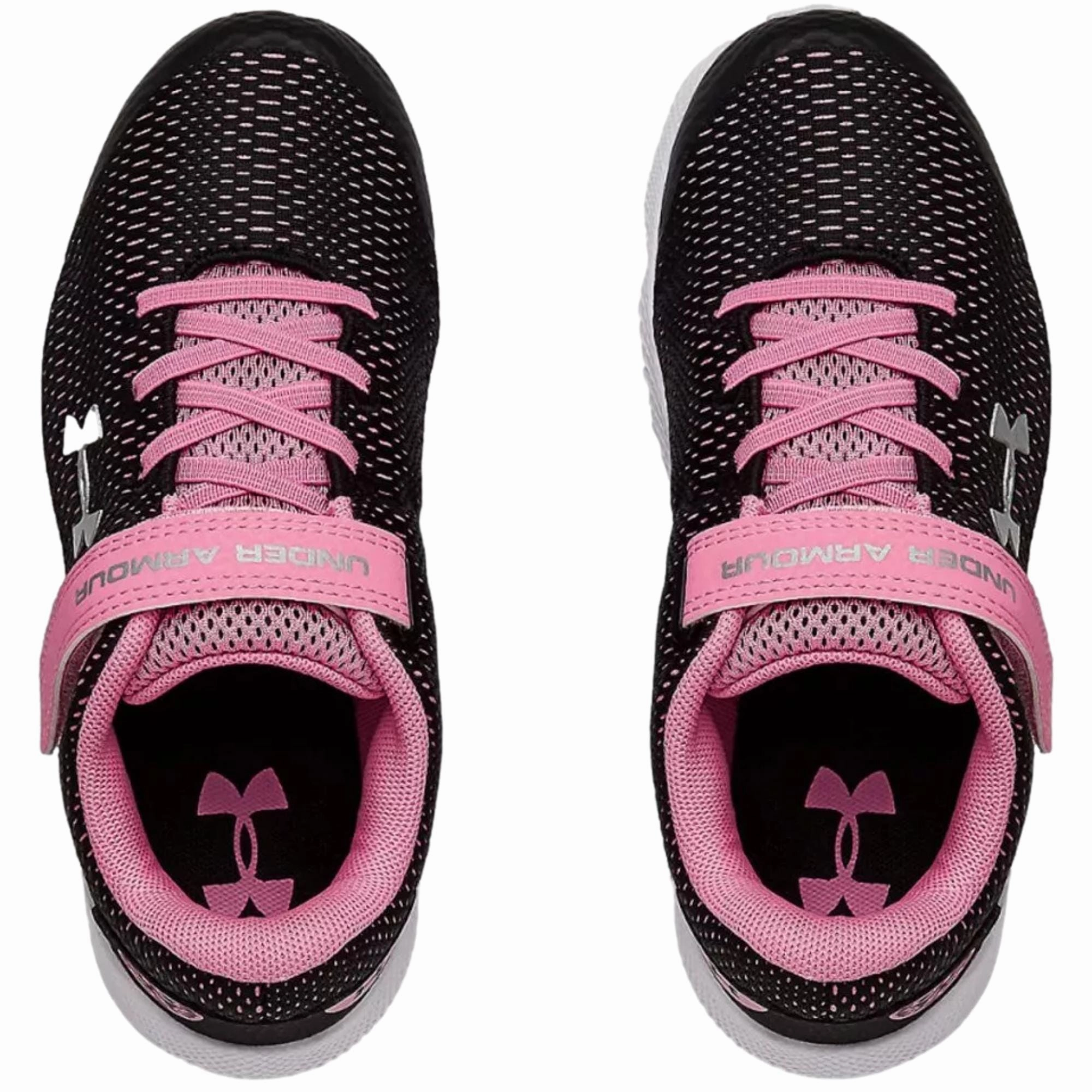 Under Armour Pursuit 2 AC Black/Pink  3022861-002 Pre-School
