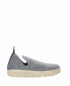 Unisex City Slip-On Shoe In Concrete Trendy Flats for Women