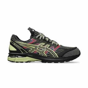 US4-S GEL-Terrain 'Black Neon Lime' Fashion Shoes for Women
