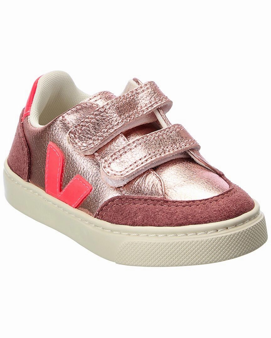 VEJA Leather & Suede Sneaker Affordable Casual Footwear for Girls