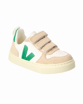 VEJA Small V-10 Chromefree Leather Sneaker Boys Casual Shoes clearance