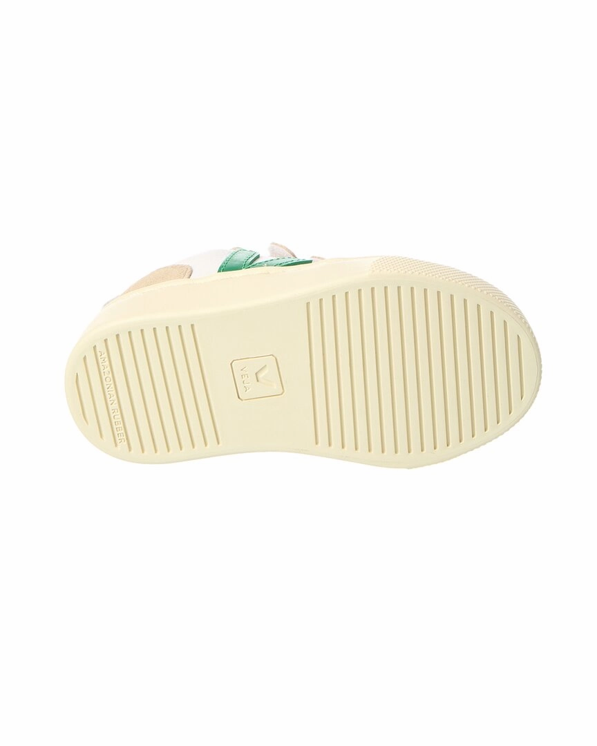 VEJA Small V-10 Chromefree Leather Sneaker