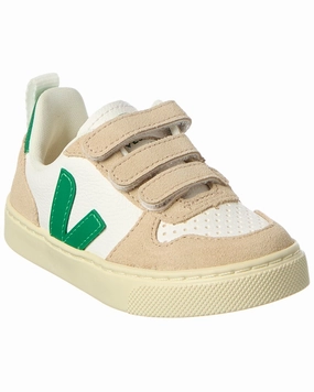VEJA Small V-10 Leather Sneaker Cheap Girls Footwear online