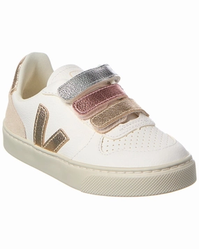 VEJA Small V-10 Leather Sneaker Girls Casual Shoes promo price