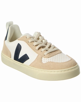 VEJA Small V-10 Leather Sneaker Cheap Girls Footwear online