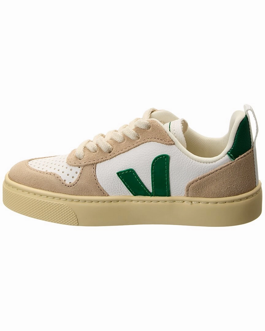 VEJA Small V-10 Leather Sneaker