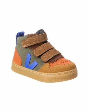 VEJA Small V-10 Mid Suede Sneaker Boys Casual Shoes clearance