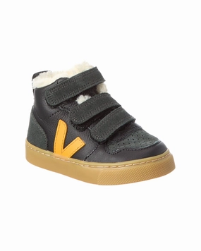 VEJA Small V-10 Mid Winter Chromefree Suede Sneaker Discount Boys Footwear online
