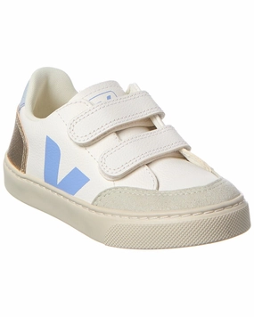 VEJA Small V-12 Chromefree Leather Sneaker Girls Casual Shoes promo price