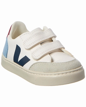 VEJA Small V-12 Chromefree Leather Sneaker Boys Casual Shoes clearance