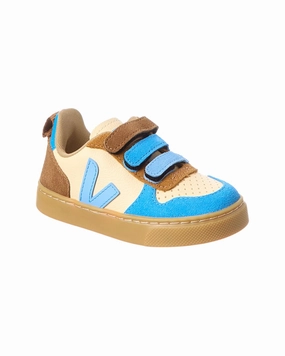 VEJA V-10 Leather Sneaker Boys Casual Shoes clearance