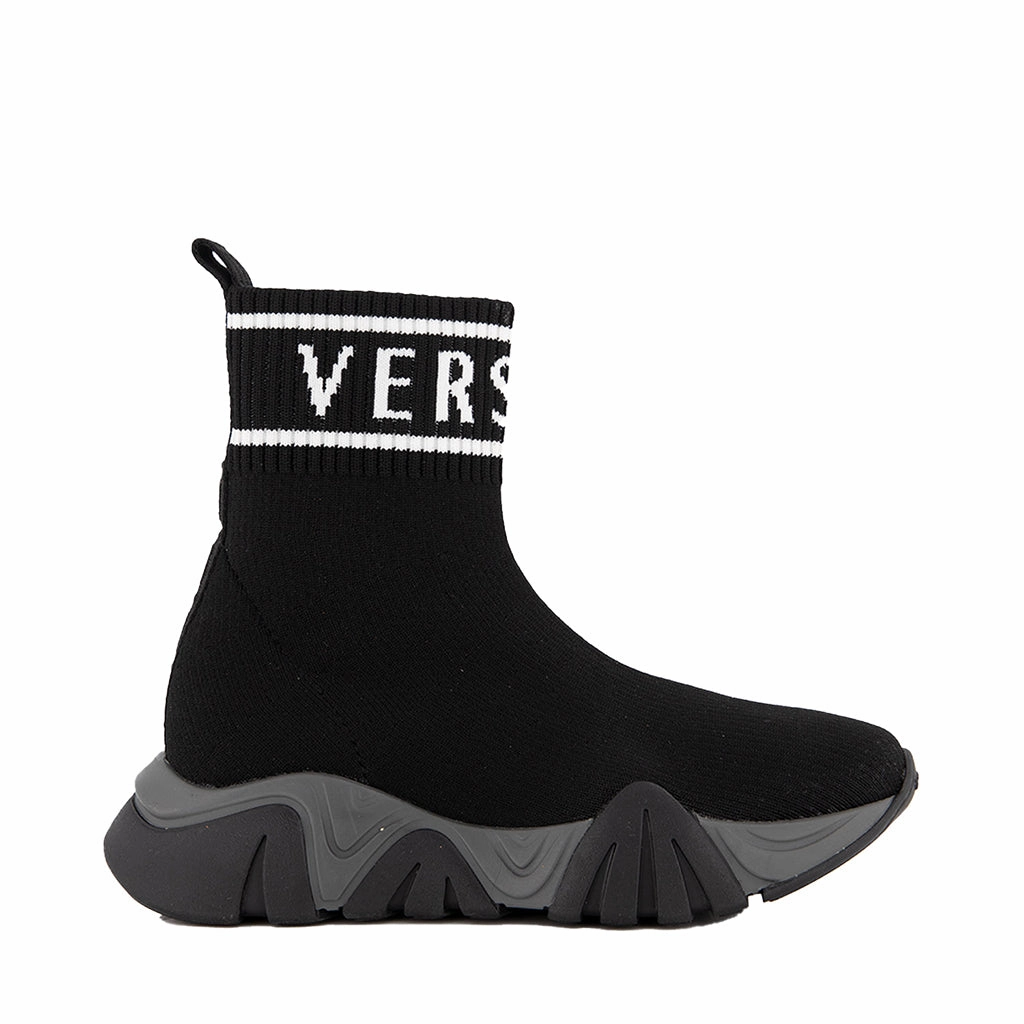 Versace Squalo High Top Sneakers Affordable Casual Footwear for Girls