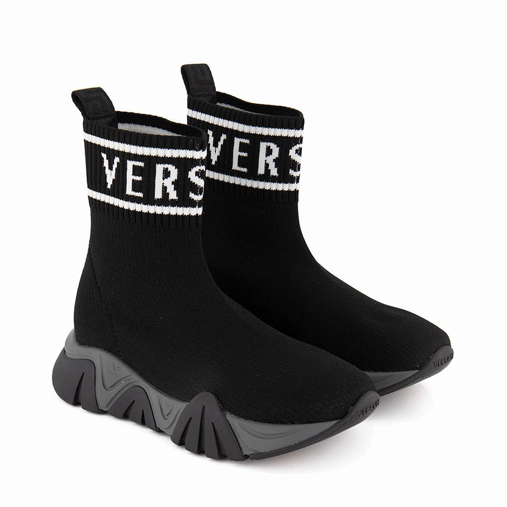 Versace Squalo High Top Sneakers