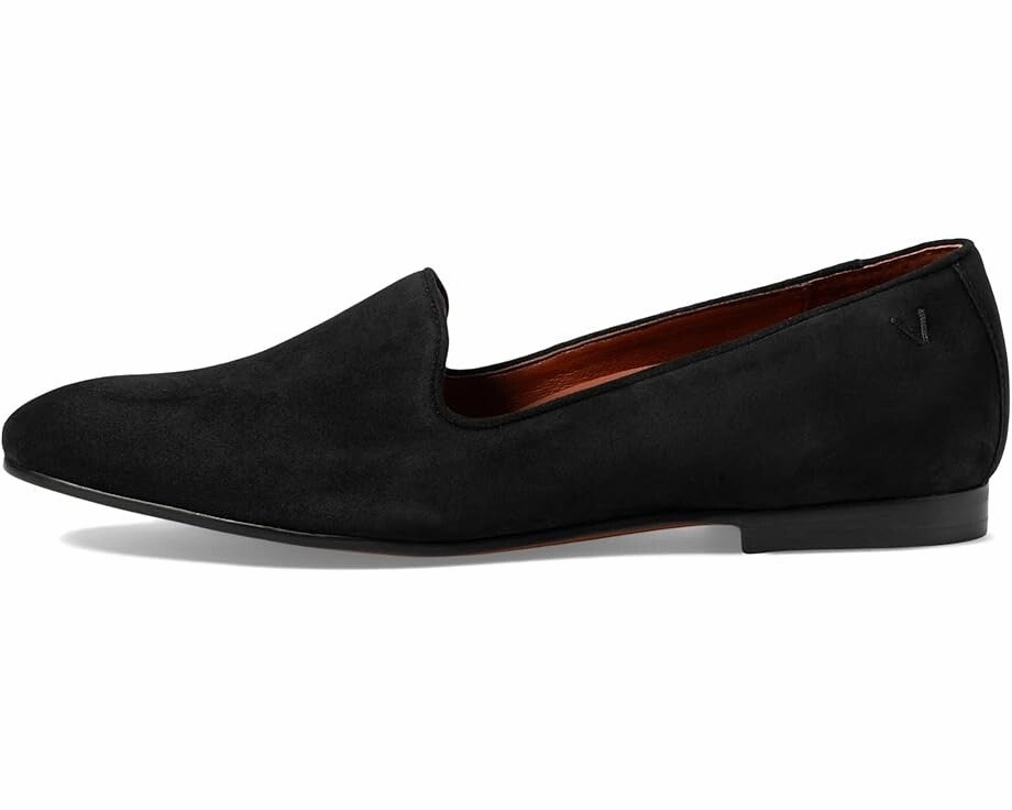 Vionic Willa 10011520-001 Flat Women's US 7 Black Suede Slip-On Shoes KHD2295