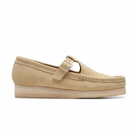 Wallabee T Bar 'Maple Suede' Affordable Women Footwear