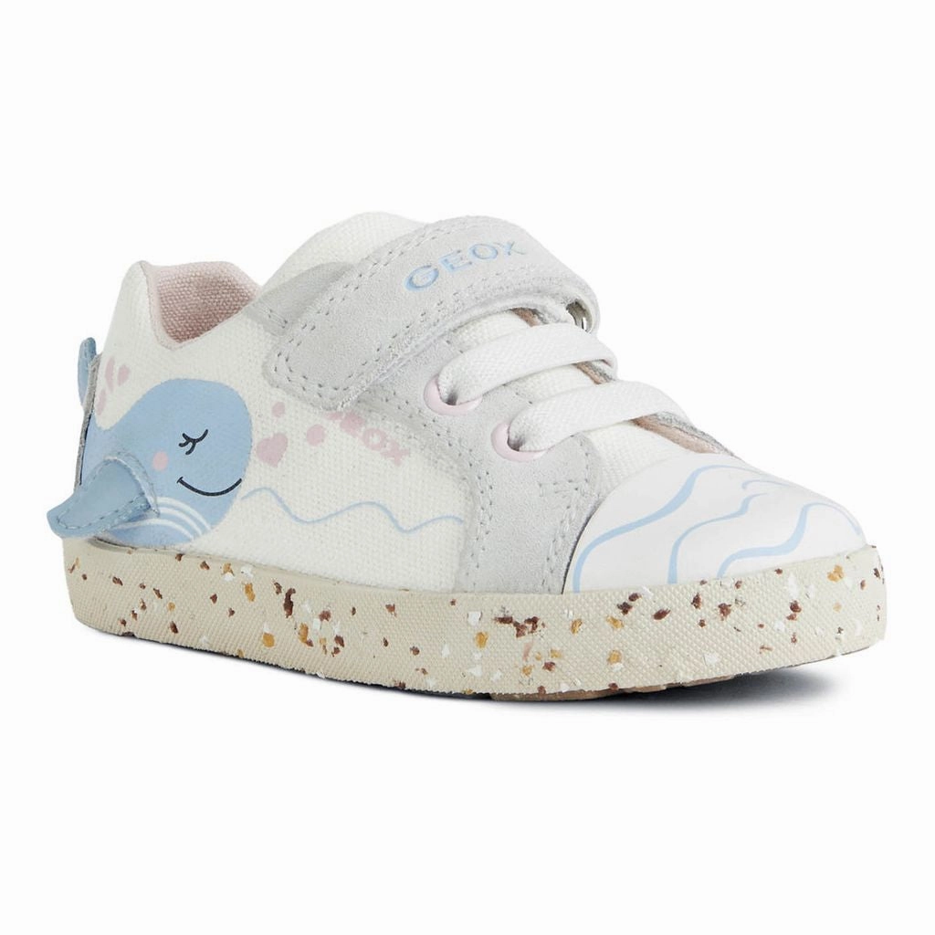 White Blue Whale Kilwi Sneakers