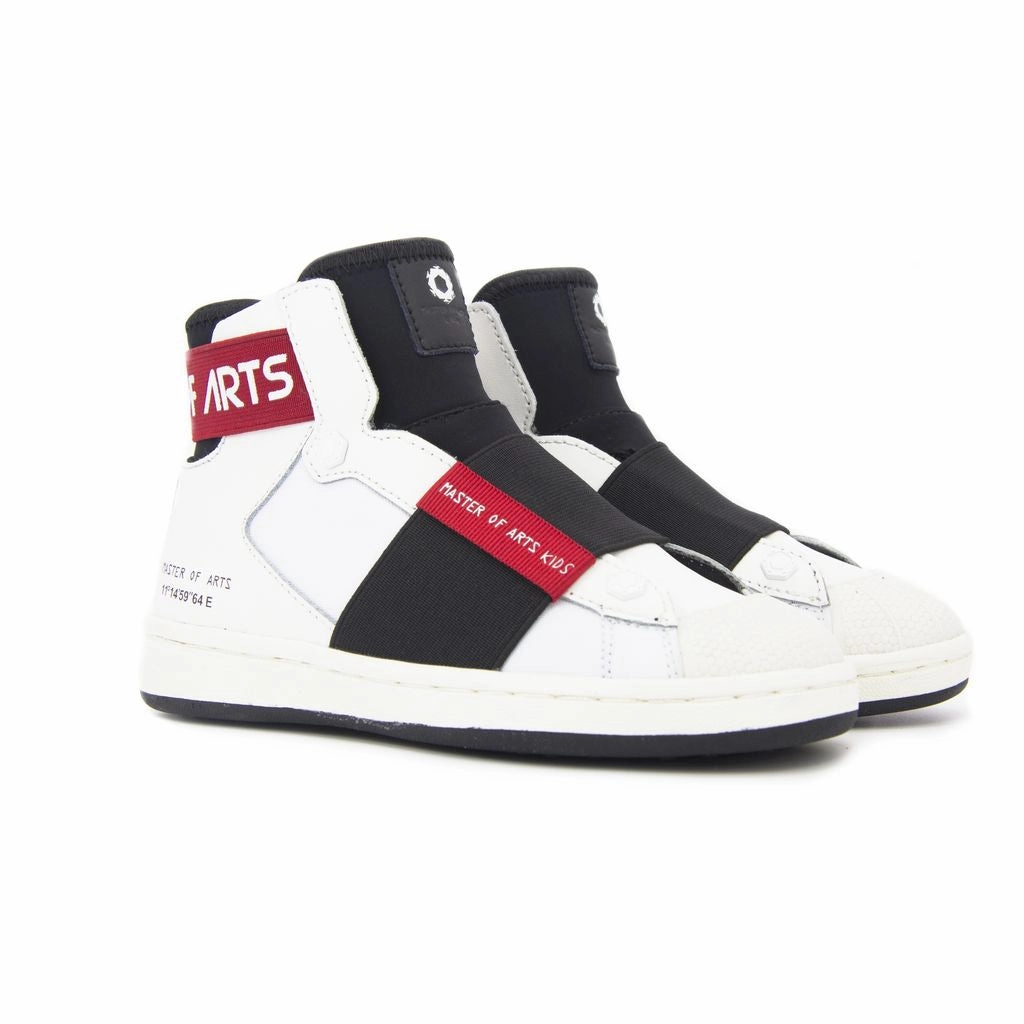 White High Top Sneakers Boys Casual Shoes clearance