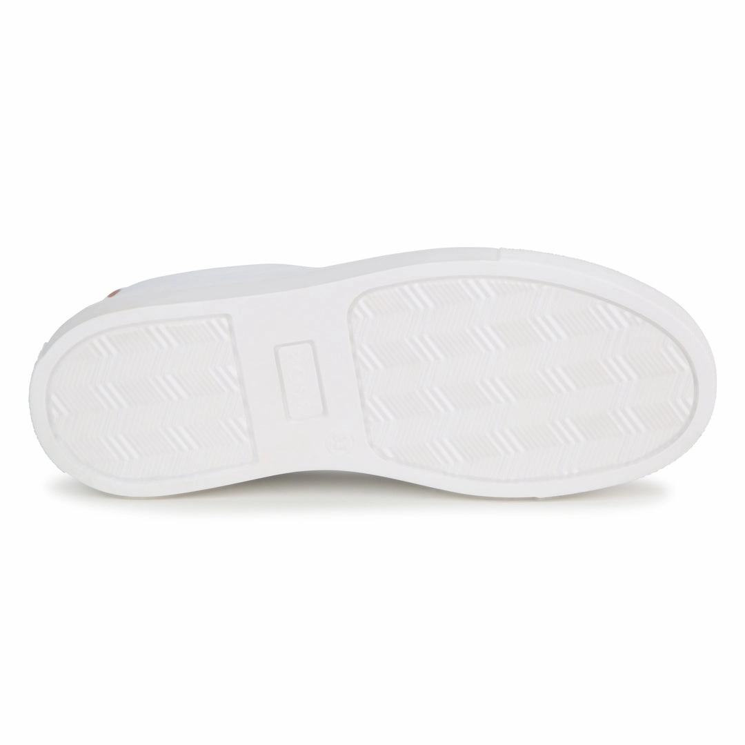 White Logo Sneakers