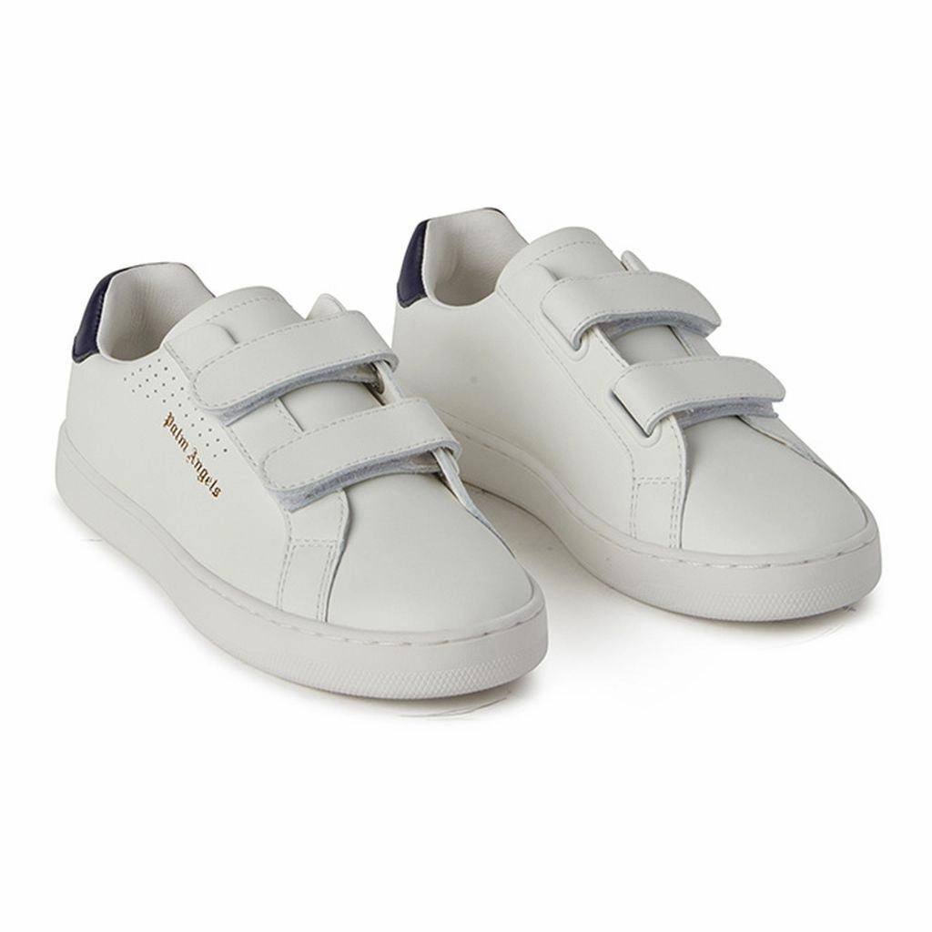 White Velcro Sneakers
