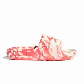 Wmns Adilette 22 'Ivory Solar Red' Fashion Shoes for Women