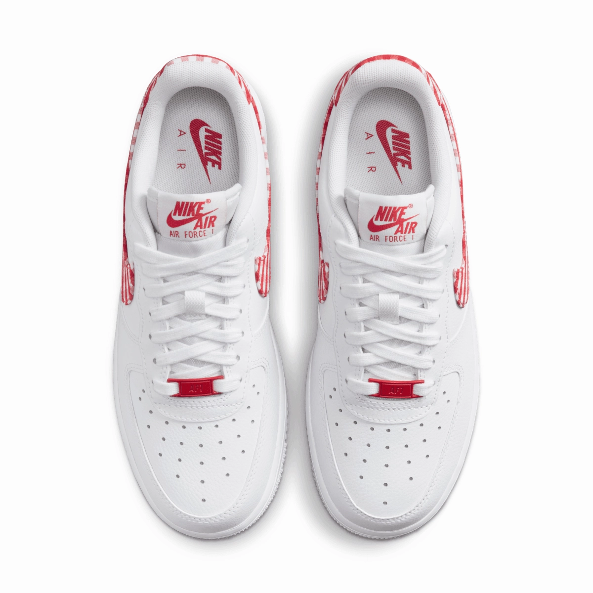 Wmns Air Force 1 07 'Gingham Red'