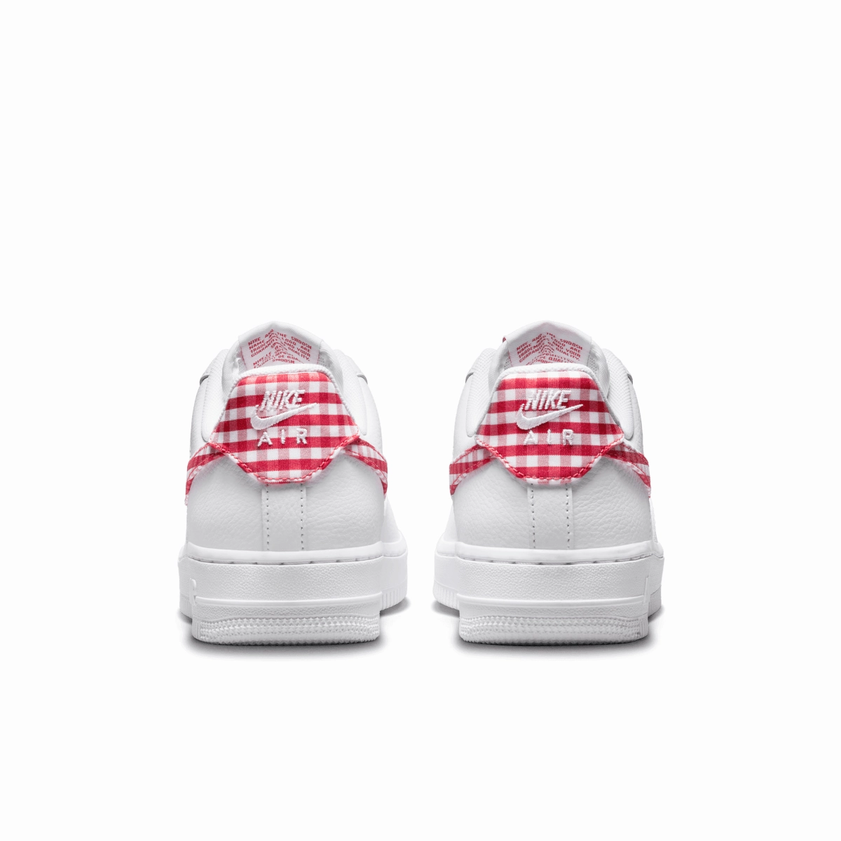 Wmns Air Force 1 07 'Gingham Red'