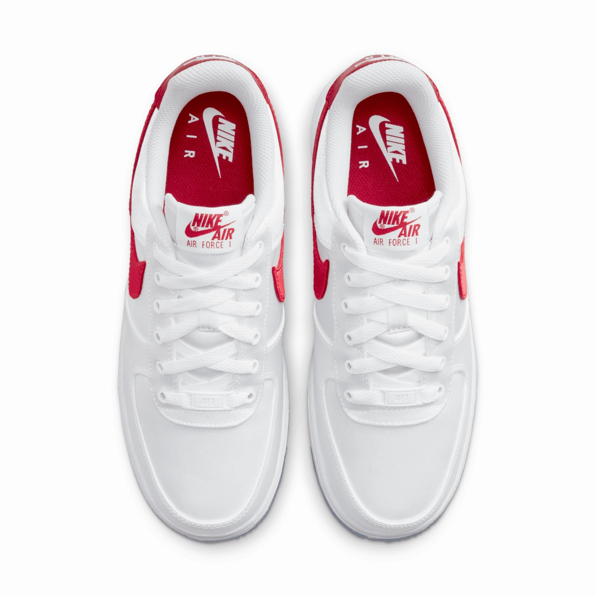 Wmns Air Force 1 07 'Satin White Red'