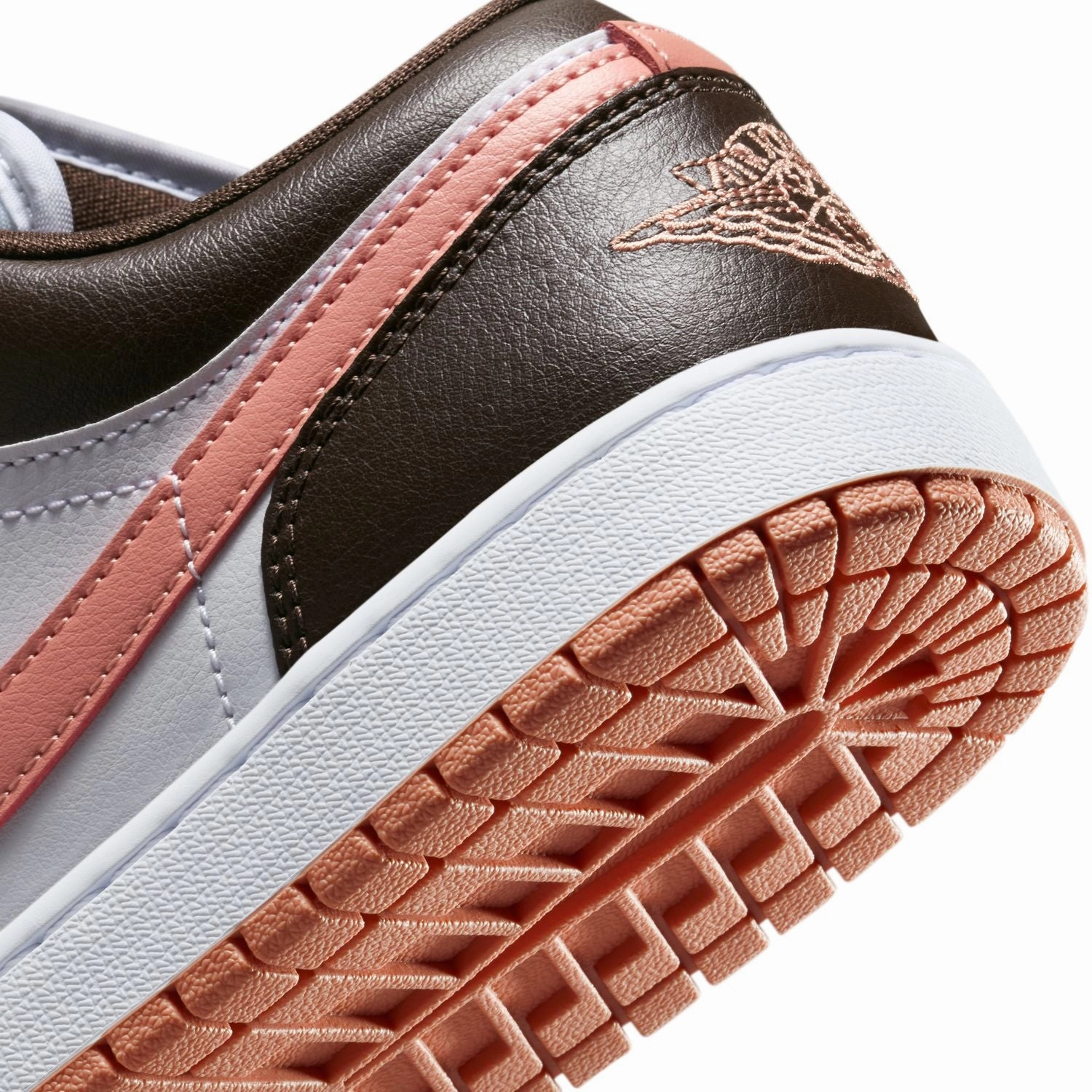 Wmns Air Jordan 1 Low 'White Baroque Brown