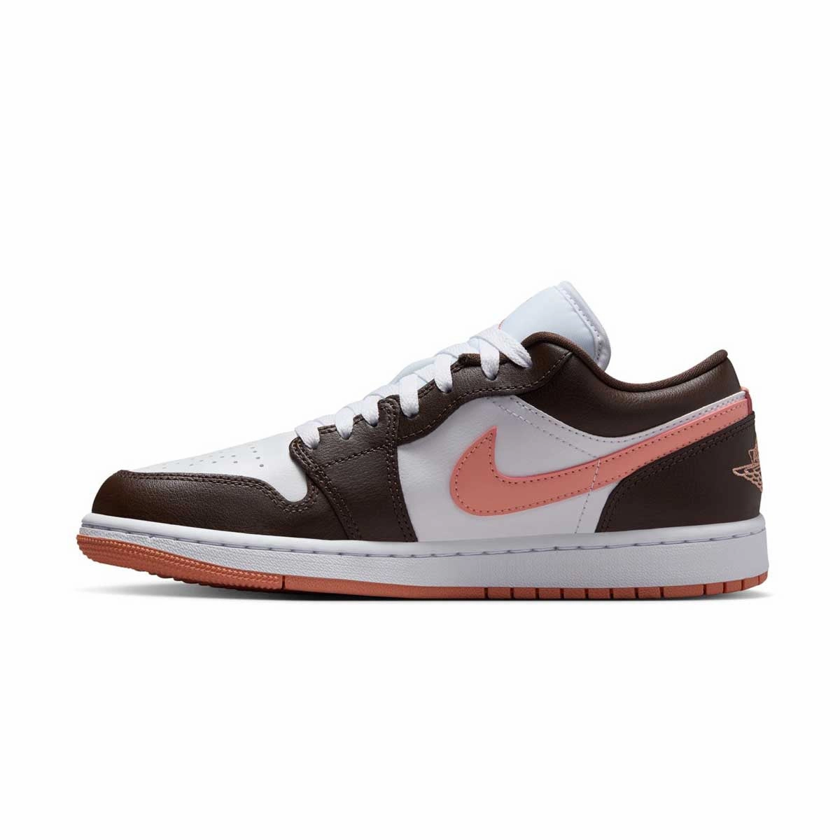 Wmns Air Jordan 1 Low 'White Baroque Brown