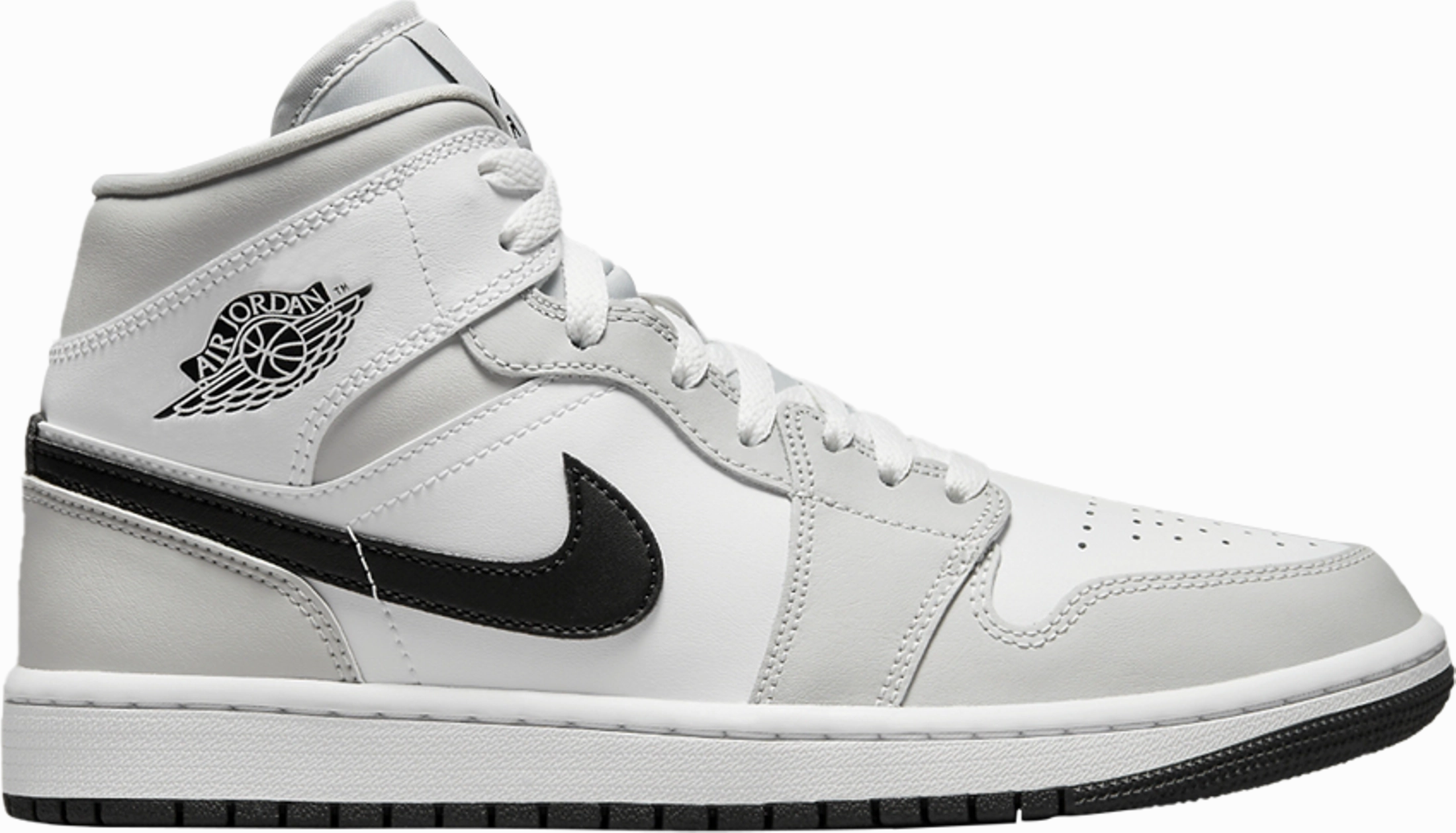 Wmns Air Jordan 1 Mid 'Grey Fog' - BQ6472 015 Sneakers Deals of the Day