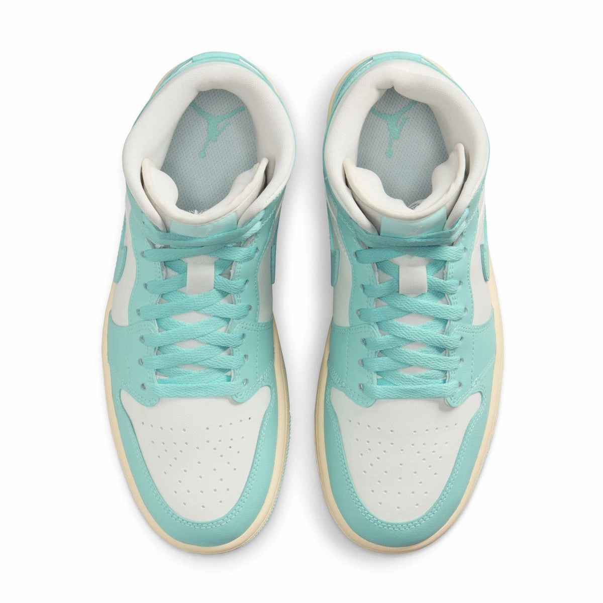 Wmns Air Jordan 1 Mid 'Light Dew Muslin'
