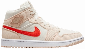Wmns Air Jordan 1 Mid SE 'Corduroy' - DA8009 108 Sneakers discount collection