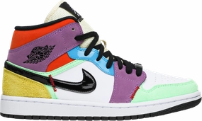 Wmns Air Jordan 1 Mid SE 'Lightbulb' - CW1140 100 Sneakers outlet markdown