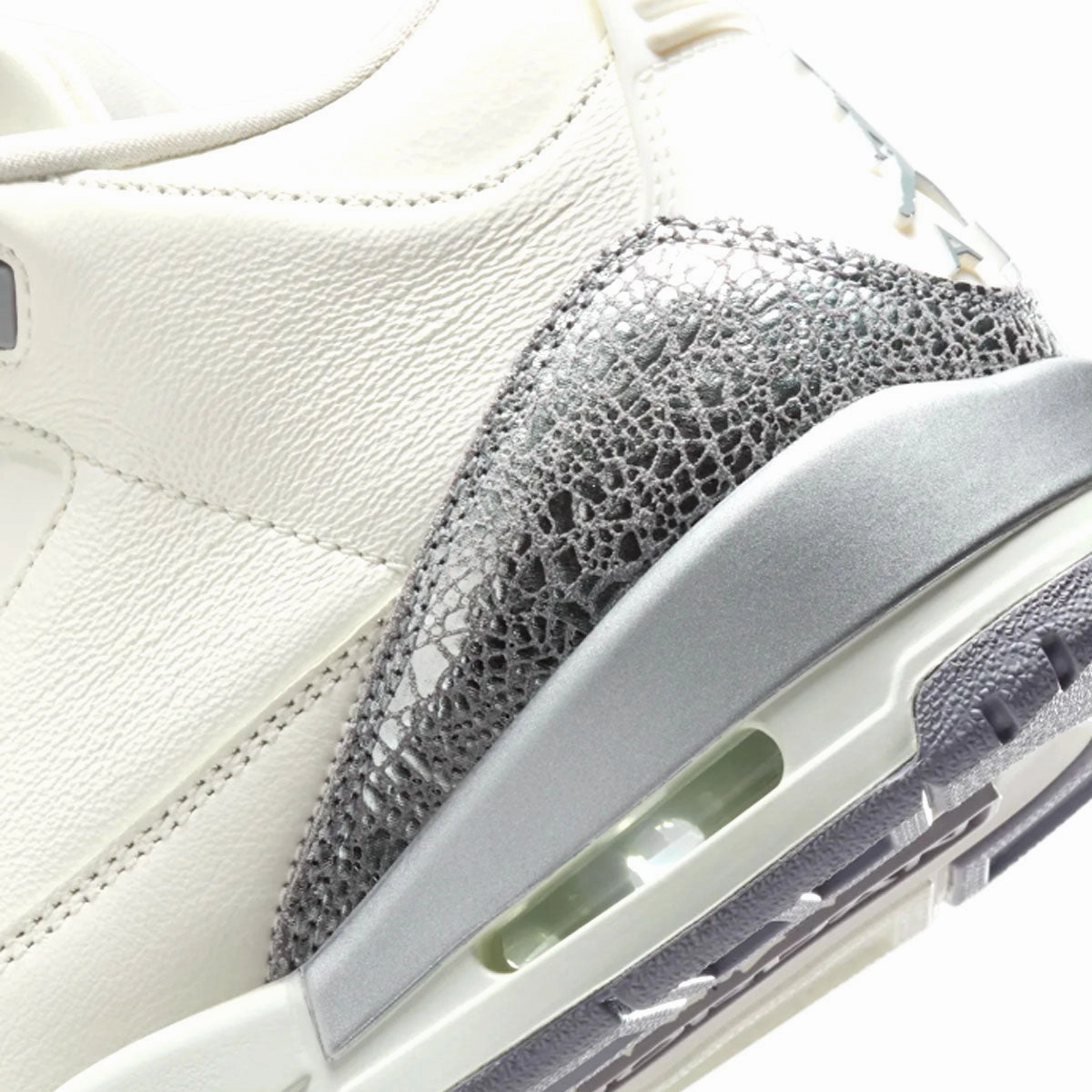 Wmns Air Jordan 3 Retro 'Sail Cement Grey'