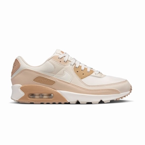 Wmns Air Max 90 'Tan Coconut Milk' Fashion Shoes for Women