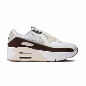 Wmns Air Max 90 LV8 'Tan Brown' Fashion Shoes for Women