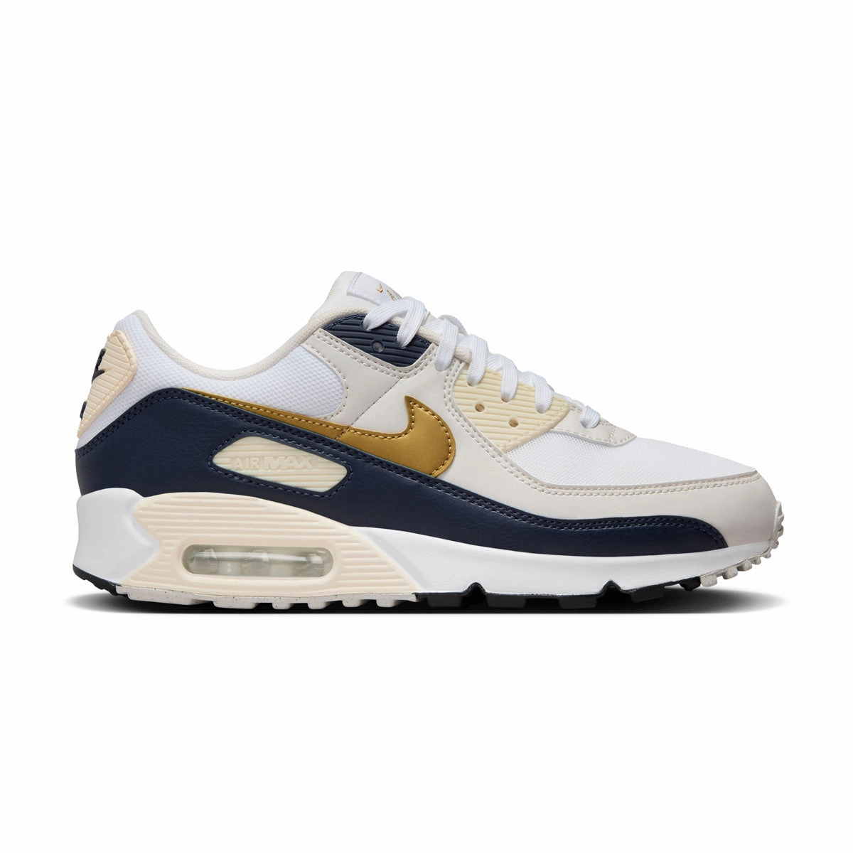 Wmns Air Max 90 NN 'Metallic Gold' Mens Casual Footwear sale