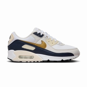 Wmns Air Max 90 NN 'Metallic Gold' Mens Casual Footwear sale