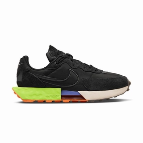 Wmns Air Waffle Fontanka 'Black Volt' Fashion Shoes for Women