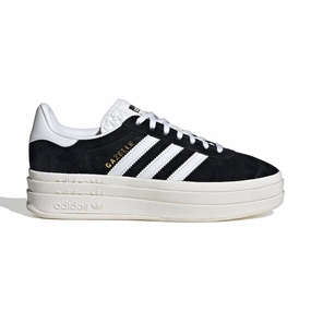 Wmns Gazelle Bold 'Black White' Fashion Shoes for Women
