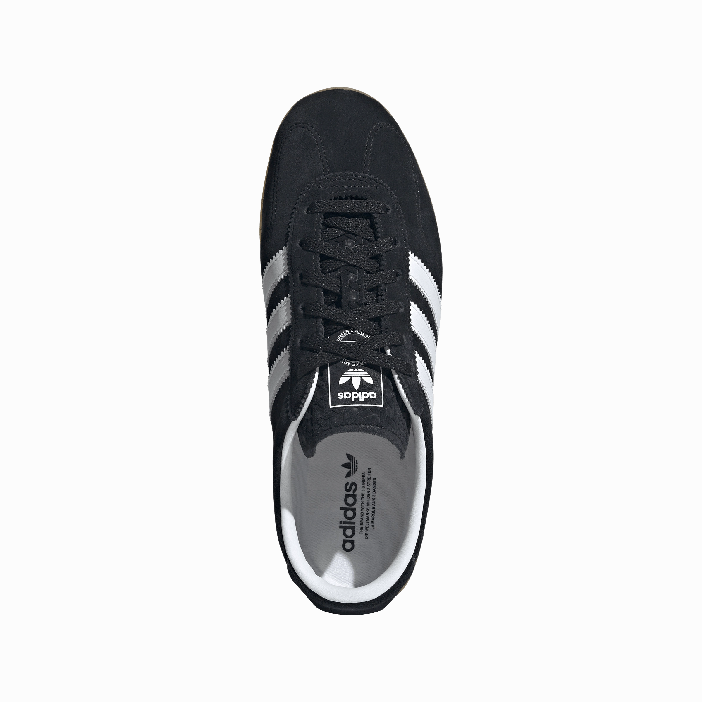 Wmns Gazelle Low Pro 'Black White Gum'