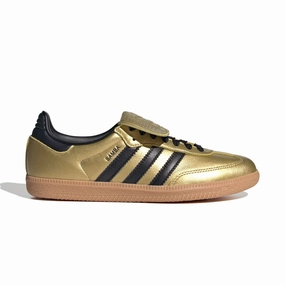 Wmns Samba Long Tongue 'Gold Metallic Black Gum' Mens Footwear best price