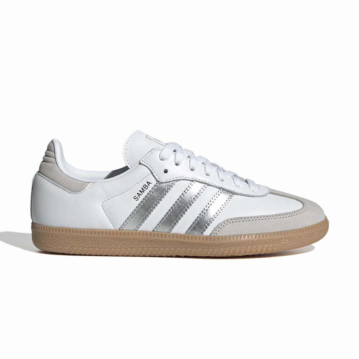 Wmns Samba OG 'Cloud White Silver Metallic' Affordable Women Footwear