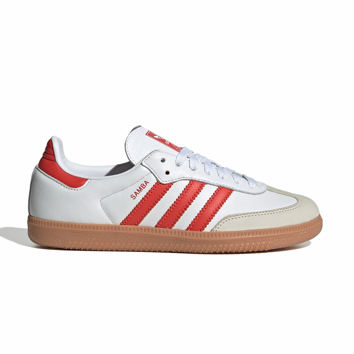 Wmns Samba OG 'Cloud White Solar Red' Fashion Shoes for Women