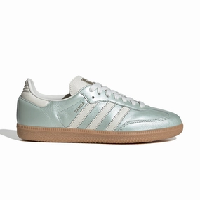 Wmns Samba OG 'Linen Green Metallic' Affordable Women Footwear