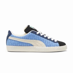 Wmns Suede Crochet 'Blue Skies' Affordable Women Footwear