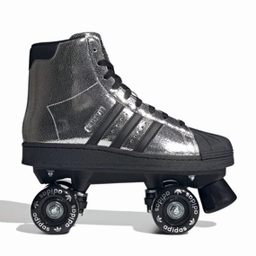 Wmns Superstar 82 Roller Skates 'Silver Metallic Core Black' Womens Shoes discount online