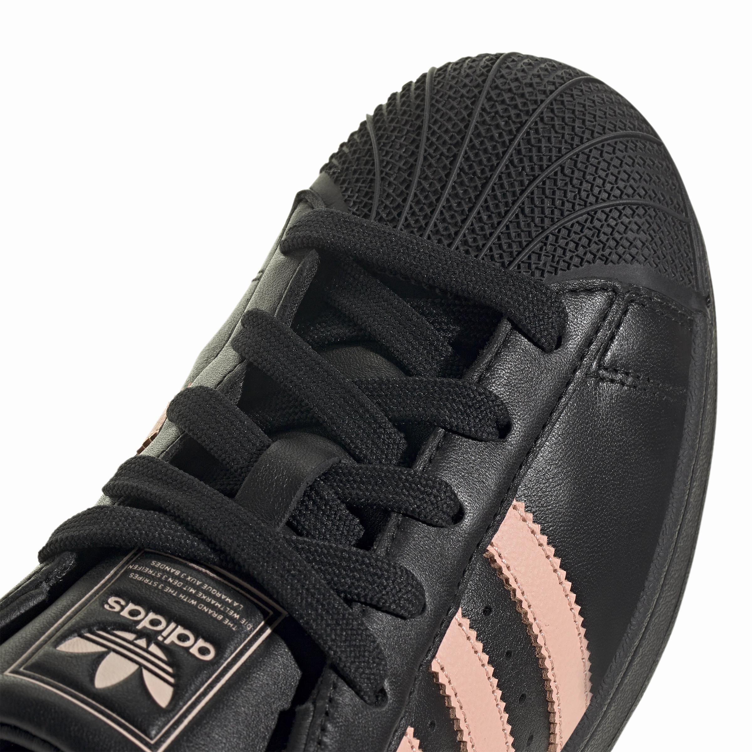 Wmns Superstar 'Core Black Glow Pink'