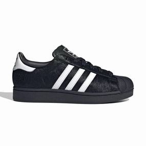 Wmns Superstar II 'Black Ponyhair' Mens Footwear best price